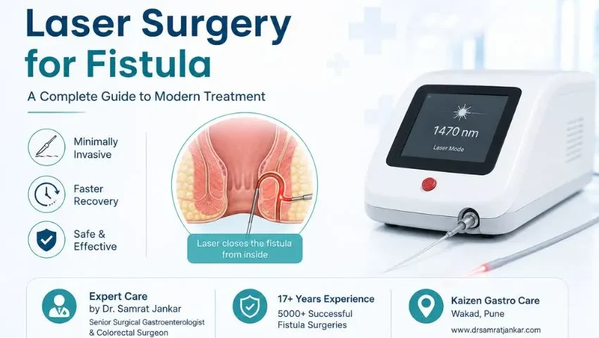 Laser Surgery for Fistula Benefits, Procedure & Cost Dr. Samrat Jankar