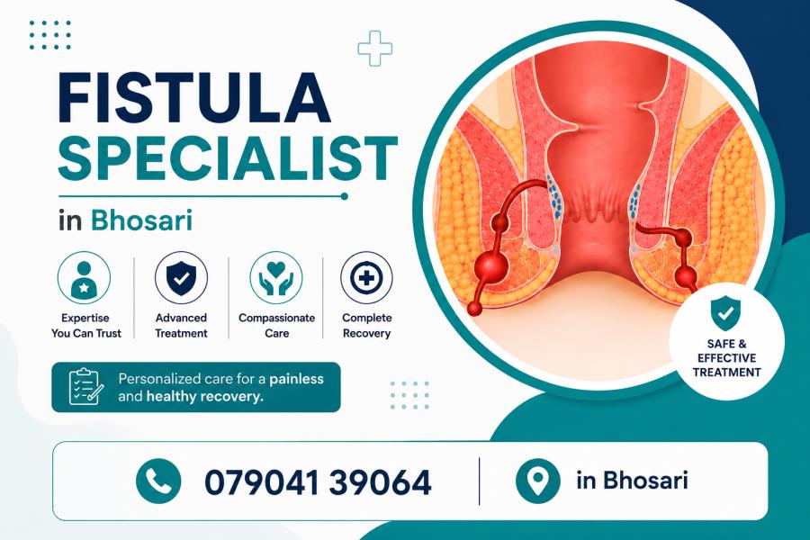 Best Fistula Specialist in Bhosari Pune | Advanced Laser Fistula Treatment by Dr. Samrat Jankar