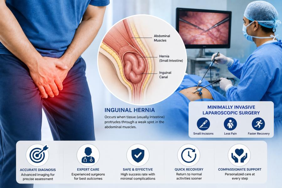 Inguinal Hernia Treatment in Pune by Dr. Samrat Jankar – Advanced Laparoscopic Hernia Surgery